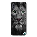 GADGETSWRAP Printed Vinyl Skin Sticker for Samsung Galaxy A70 - Lion Face
