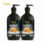 Ryze Protein Solution Hairfall Prevent Shampoo, With Goodness Of Egg White, For Thick And Healthier Hair (250ml) Pack Of 2