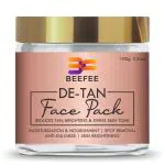 BEEFEE DE-TAN Face Pack For Men's And Woman's (Pack of 1 _ 100gm)