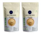 VEDICINE Pure And Natural Multani Mitti Powder for Face And Skin Care (100gmx2)