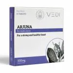 Vedi Arjuna Pure Herb Extract Tablets - 500 mg 10 Strip For Adult