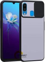 Mbcase Samsung Galaxy A20 Black Silicon Back Cover