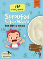 NutPure Sprouted Sathu Maavu Mix | 100% Natural Multigrain Health Mix | 250 gm