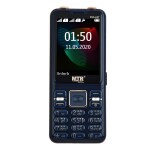 MTR Dual Sim keypad Mobile Display 2.8 with 3000 mAh Battery, Storage Upto 32MB- bullet blue