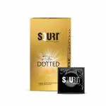 Squrt Dotted Condom for Men | Power Dots Ensure Extra Stimulation and Intense Orgasms 10pcs