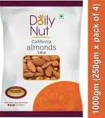 Lali Balaji DAILY NUT California Almond VALUE 1000gm (250gm x pack of 4)