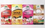 CRYSTAL CARE PROFESSIONAL FACE BLEACH CREAM WITH EXTRA FAIRNESS | FRUIT | GOLD | INSTA WHITE GLOW | WITH BODY BLEACH CREAM | PACK OF 4