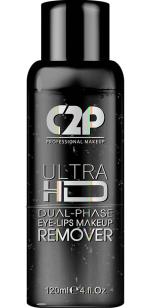 C2P PROFESSIONAL MAKEUP ULTRA HD DUAL PHASE EYE & LIP MAKEUP REMOVER - 120 ml