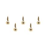Comet Busters Gold Bindi For Women