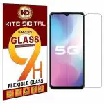 Kite Digital Vivo Y73/Vivo Y73s (5G) Transparent Tempered Glass Screen Protector with Full Screen Coverage (Except Edges) and Easy Installation Kit (Pack of 2)
