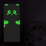 DreamKraft Green Vinyl Glow In Dark Kids Room Decoration Radium Sticker 46x59 cm