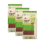 Organic Tattva 1.5 Kg Ragi Whole |100% Organic Finger Millet/Mandua/Kezhvaragu/Mandia/Taidal Source of Protein and Fibre Naturally Gluten Free (500 Gram 3 Packs)