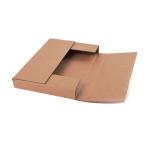 DCGPAC Paper 3Ply Primo Folder Wrap Around Packaging Box - 9.2x7x2 inch (Pack Of 50)