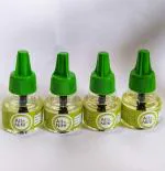 All Nite Natural Liquid Vapouriser Mosquito Repellent 45ml Each, (Pack Of 4) 100% Natural Active Ingredients (Safe for Kids and Adults)