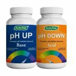arden Genie pH Up Down Solution for Hydroponic Systems, Hydroponic Solution for Indoor and Outdoor Plants, pH Adjuster Hydroponics Nutrient Solution Combo - 1 Liter Each