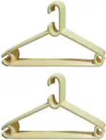 Pranay Plastic Hanger ,Pack of 186