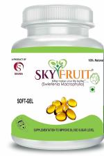 Sky Fruit SoftGel Capsules-A Natural Way to control Diabetes |HELPS TO IMPROVES IMMUNE SYSTEM 60 capsules x 500mg