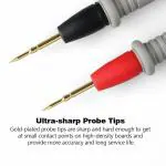 MyJerry Multimeter Cord Probe Set Test Cable Pair for Universal Digital Multi Meter Detector Lead Wire Probes Sharp Lead Needle Set