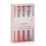 Silly Panda 4 Shades Hi-Lighter Pouch Pack Water-Based Ink Quick Dry for Note Taking School Office Supplies, Safe for Childrens 4 Smoothing Colors Pack of 1 (Pink)