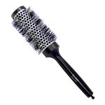 Scarlet Line Professional Medium Hot Curling Round Hair Brush For Men And Women, Black and White Color 32 mm