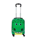Polo Class Zoo Crocodile Hard-Sided Polycarbonate Kids Trolley Bag -18 Inches