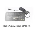 SOLUTIONS-365 LAPTOP ADAPTER CHARGER FOR ASUS 19V/6.32A 120W 5.5*2.5 PIN