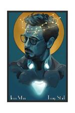 Divinedesigns Multicolor Vinyl Tony Stark Sticker