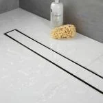 IN BATH 24x4 Inches Tile Insert Drain Channel with Anti Cockroach Trap| Tile/Marble Insert Floor Drain| Stainless Steel 304 Grade Tile Drainer| Side Hole Type