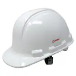 VENUS H-2000 Series ISI Certified Industrial Safety Helmet (Pack of 1) Exclusive Ratchet Type Adjustment with Chin Starp, Head Protection for Outdoor Work, Safety Helmet For Men Industrial and Construction (White)