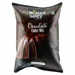 Mohan Impex Chocolate Cake Mix, Eggless, Rich Choco Powder 1 kg (Pack of 1)