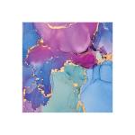 Random Printed Multicolor Colour Mixing Art Canvas Painting