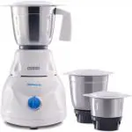USHA MG-3771 SMASH PLUS 750 Mixer Grinder (3 Jars, White)