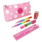 Parteet Multicolor Stationary Set Combo ,Pack of 6