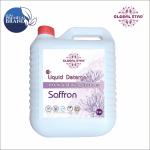 GLOBALSTAR Saffron Liquid Detergent For All Types Of Clothes, Contain Natural Ingredients, Suitable For All Types Of Washing Machine, Long Lasting(5 Liter)