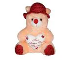 Planet of Toys Peach Cute Soft Teddy Bear