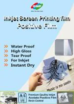GMP A4 Milky Screen Printing Inkjet Positive Film Waterproof A4 Size