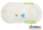 Odelee Green Baby Anti Slip Big Plastic Bathtub Non Slip Suction for Bathing,Baby Shower,Bubble Bath