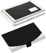 Stealodeal Multicolor Pocket Sized Metal Professional 10 ATM Card Holder (Set Of 2)