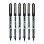 Uni-ball Eye 150 Black Ink Roller Pen (Pack Of 6)