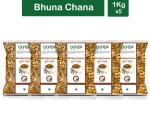 Goshudh Roasted Chana 5000 g (1kg X 5 Pack) Bhuna Chana