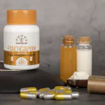Anjney Panchgavyam Indian Cow A2 Panchgavya Capsule | Immunity Booster Medicine | Freeze Dried Panchgavya | Tridosh Balancer | Blood Purifier | Brain Booster | FDA Approved | Immunity Booster Ayurvedic Medicine |60 Veg HPMC Capsules