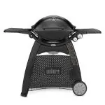 Weber Q 3200 Black Stainless Steel Gas Grill 110.5 x 127.6 x 53.4 cm