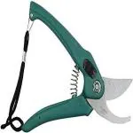 ROSHANI CREATION_Pruner Stainless Steel Gardening Scissors Tool with Garden cutter Pruning Seeds Flower and Grass Cutter leaf stripper small garden tool 18 cm