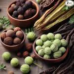 VRIJ Amla Reetha Shikakai Powder | 150G | For Lustrous Thick Shiny Hair (Amla Reetha Shikakai, 150G (Pack of 2)