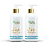 Nature Sure Jonk Shampoo Hair Cleanser for Men and Women - 2 Packs (300ml Each)