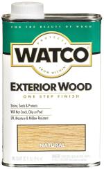 Rust-Oleum WATCO 67741 Exterior Wood Oil Finish NATURAL, Quart (946ml)
