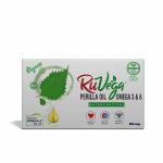 Rusan Ruvega Perilla Oil Plant Based Omega 3 Softgel | Healthy Heart, Brain & Immunity (5 X 10 Capsules)