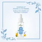 Earth Science Ayurveda 2% Hyaluronic Acid Face Serum with Vitamin C, E Oil (30 ml)