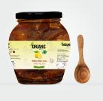 Organic Anand | 100% Pure & Natural Nimadi Lemon Pickle (lime pickle) | Khatta Mitha Nimbu ka Achaar | Tast of Malwa | Lemon Pickles Homemade | Authentic, No preservative | 350 Gram