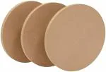 MontyMaestro Toys - Wooden Unfinished MDF Round Shaped Boards, 3.5mm Thickness, Size 12 inch - Pack of 3 mdf Round 12 inch Board for Mandala Art , Name board and crafts